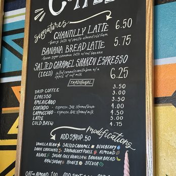 Monstera Coffee Studio - Menú - Coffee & Tea Near Me - Clovis, California