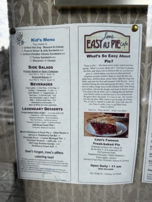 Menu photo 8 Linn's Restaurant Cambria, CA