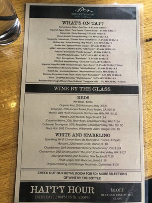 Menu photo 2 The Settlement Kitchen + Craft Tavern Priest River, ID Menu photo 2 The Settlement Kitchen + Craft Tavern Priest River, ID
