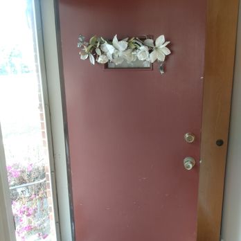 Jenkins Painting - Before the door was repainted. - Painters Near Me Jenkins Painting - Before the door was repainted. - Painters Near Me