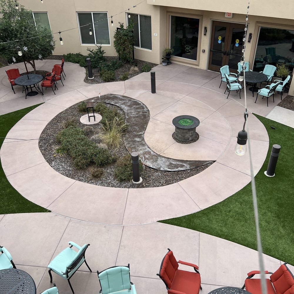 Eternal Spring of Gilbert - Ying Yang Garden courtyard - Assisted Living Facilities Near Me - Gilbert, Arizona