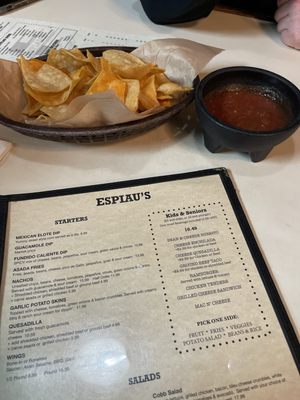 Menu photo 6 Espiau's Claremont, CA