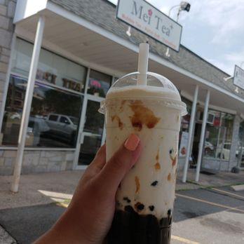 Mei Tea - Brown sugar milkshake with tapioca pearls - Bubble Tea Near Me - Plainville, Connecticut Mei Tea - Brown sugar milkshake with tapioca pearls - Bubble Tea Near Me - Plainville, Connecticut