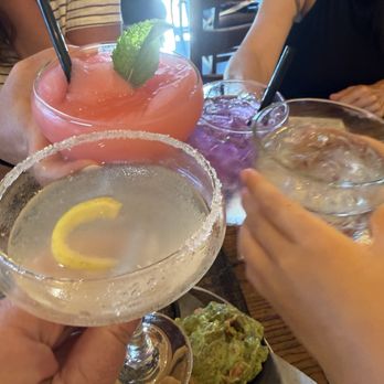 Ghost Ranch - Lemon drop, lavendar lemonade, prickly pear margarita, and a water - Cocktail Bars Near Me - Tempe, Arizona