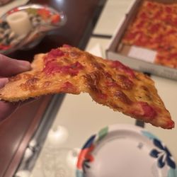 La Villa Pizza And Restaurant - Super thin/light.