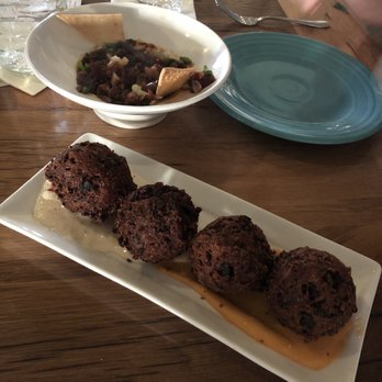 Ulele - Alligator Hush Puppies Native Loaded Chili - New American Near Me - Tampa, Florida