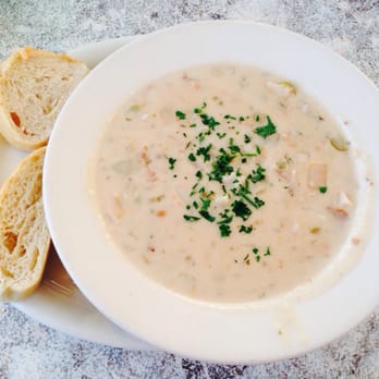 Shoreline Cafe - clam chowder - Seafood Near Me - Santa Barbara, California Shoreline Cafe - clam chowder - Seafood Near Me - Santa Barbara, California