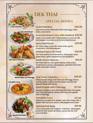Menu photo 6 Dek Thai Restaurant Burien, WA