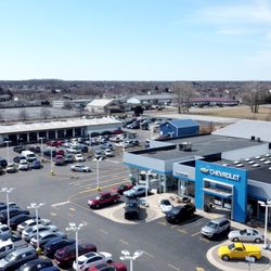 Garber Chevrolet Highland - Drove view of Garber Chevrolet Highland with our HUGE inventory!