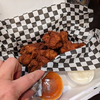 Dino's Pizza Kitchen - Wings - I love that they keep them crispy and let you spin them yourself at home. - Pizza Near Me - Livermore, California