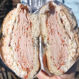 the inside of a sandwich the inside of a sandwich