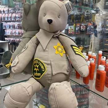 The Original Goodies Uniforms - Jim's (the owner) cute service bear. - Uniforms Near Me - Norwalk, California The Original Goodies Uniforms - Jim's (the owner) cute service bear. - Uniforms Near Me - Norwalk, California