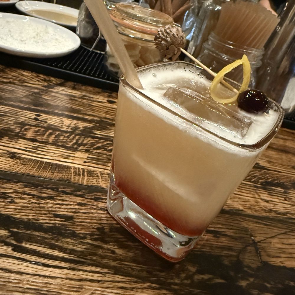 Pine Cone Ridge - Whiskey cherry cocktail - New American Near Me - Park City, Utah Pine Cone Ridge - Whiskey cherry cocktail - New American Near Me - Park City, Utah