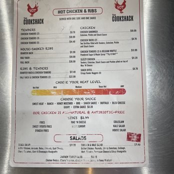 The Cookshack - Menu - Salad Near Me - Selma, Texas The Cookshack - Menu - Salad Near Me - Selma, Texas