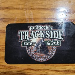 Trackside Eatery & Pub - Business card