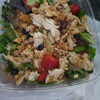 Chick-fil-A - Market salad No blue cheese crumbles - Fast Food Near Me - Atlanta, Georgia Chick-fil-A - Market salad No blue cheese crumbles - Fast Food Near Me - Atlanta, Georgia