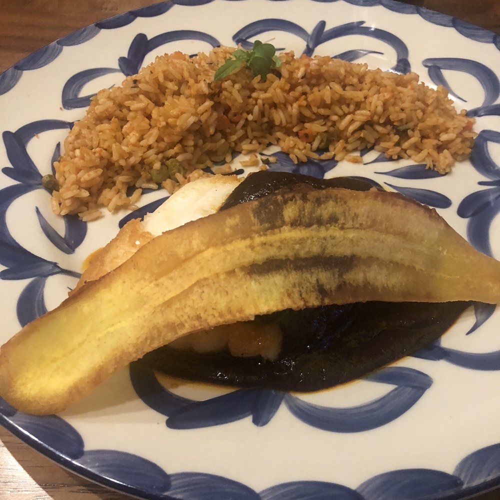 Don Artemio - Chilean sea bass en mole negro - Mexican Near Me - Fort Worth, Texas