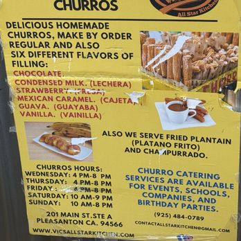 Vic's All Star Kitchen - Menu - American Near Me - Pleasanton, California