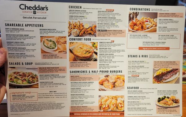 Menu photo 4 Cheddar's Scratch Kitchen Mcallen, TX