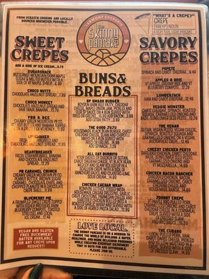 Menu photo 3 The Skinny Pancake Stowe, VT Menu photo 3 The Skinny Pancake Stowe, VT