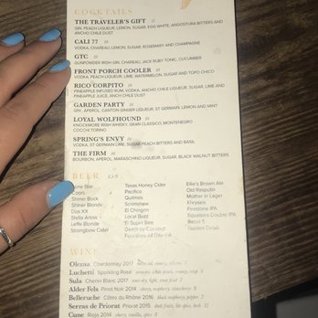 The Gold Fish - Drink menu - Cocktail Bars Near Me - Corpus Christi, Texas The Gold Fish - Drink menu - Cocktail Bars Near Me - Corpus Christi, Texas