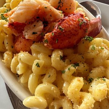 Ada’s Fish House - Lobster Mac Lobster Mac-N-Cheese so yummy!! - Seafood Near Me - Pismo Beach, California