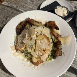 Charred Brussels Caesar