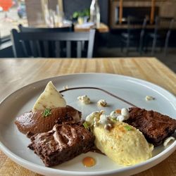 Cattlemen’s Steakhouse - Chocolate brownie trifle