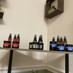 Men's beard oils, and beard butters.