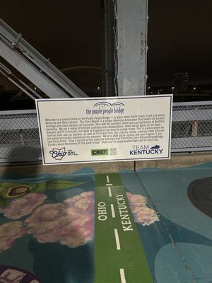 Purple People Bridge by null