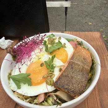 Bastion - Salmon hash - New American Near Me - Portland, Oregon
