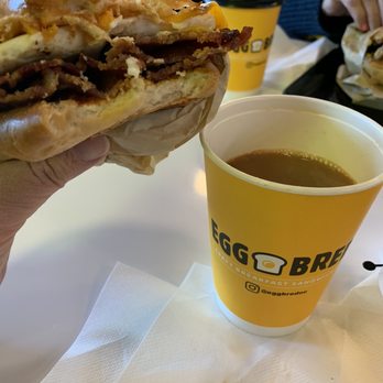 Eggbred - Bacon Egg & Cheese Sandwich - Breakfast & Brunch Near Me - La Habra, California