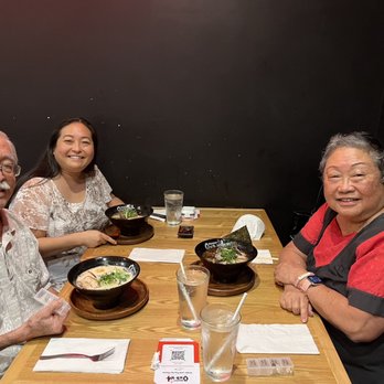 Onoya Ramen - The before dinner shot! - Ramen Near Me - Honolulu, Hawaii