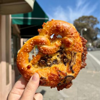 Squabisch - Funghi pretzel - Pretzels Near Me - Berkeley, California