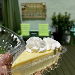 Kermit's Key West Key Lime Shoppe - key lime pie slice