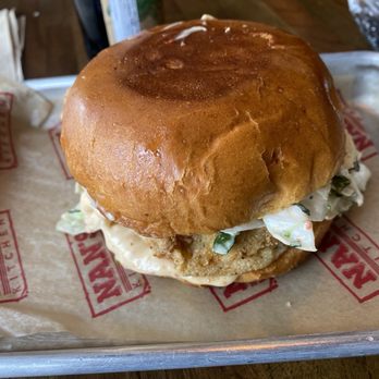 Nan's Kitchen - Nan's Original Fried Chicken Sammie (G, D) - Breakfast & Brunch Near Me - Andover, Massachusetts
