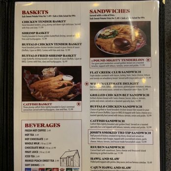 Billy Gail's - Menu - American Near Me - Branson, Missouri