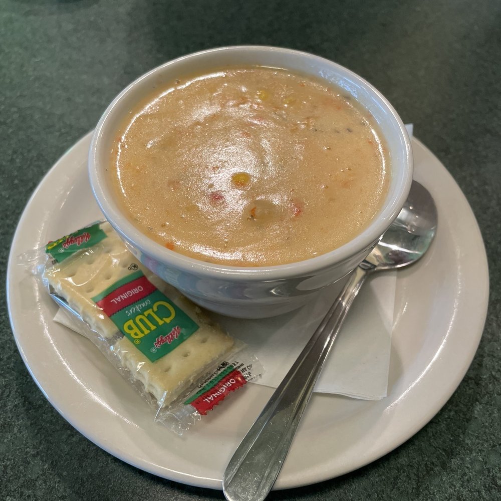 Metro Diner - Shrimp & corn chowder - Breakfast & Brunch Near Me - Madison, Alabama Metro Diner - Shrimp & corn chowder - Breakfast & Brunch Near Me - Madison, Alabama