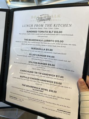 Menu photo 4 Ellie's Table Irvine, CA