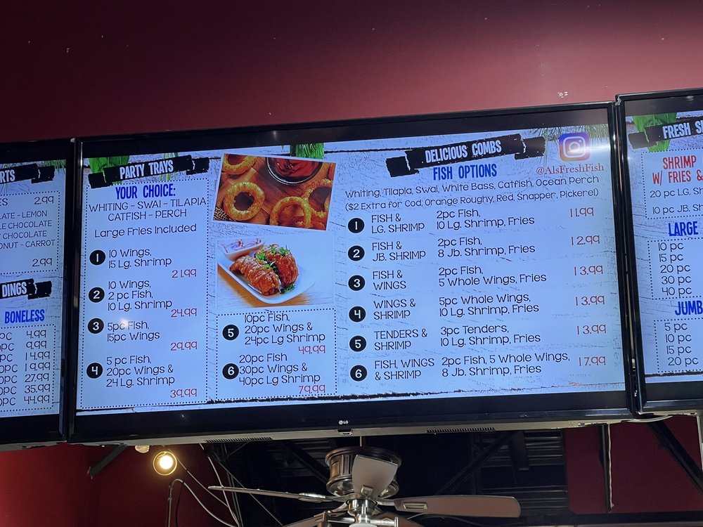 AL’S FRESH FISH & CHICKEN Updated October 2024 775 Baldwin Ave