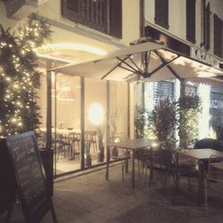 Just Love - Outside of Just Love, they have a cute terrace !
