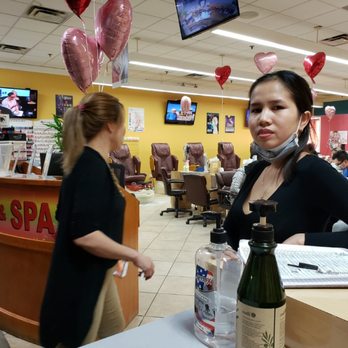 New Nails & Spa - Owner got camera shy when she found out I was taking her photo!! - Nail Salons Near Me - Decatur, Georgia