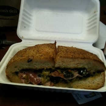 Jason's Deli - Half a muffaletta - Delis Near Me - Columbus, Ohio Jason's Deli - Half a muffaletta - Delis Near Me - Columbus, Ohio