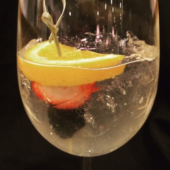Bazille at Nordstrom - Elderflower sangria special. Totally delicious. - New American Near Me - Paramus, New Jersey