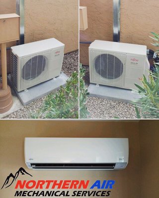 Mini Split Installation - We added a mini split for these customers to add cooling. Mini Split Installation - We added a mini split for these customers to add cooling.