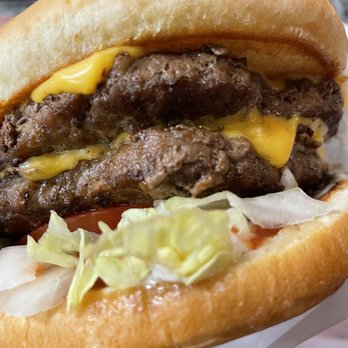 Roake's - Double cheese burger, toasted bun with LTPO toppings. It was a delicious mess. - Hot Dogs Near Me - Portland, Oregon