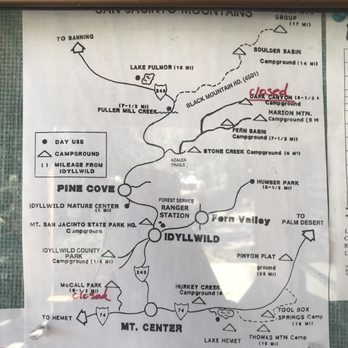 San Jacinto Ranger Station - Map of the local area. - Hiking Near Me - Idyllwild-Pine Cove, California San Jacinto Ranger Station - Map of the local area. - Hiking Near Me - Idyllwild-Pine Cove, California