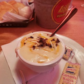 Logan's Roadhouse - Potato Soup - American Near Me - Greenville, South Carolina