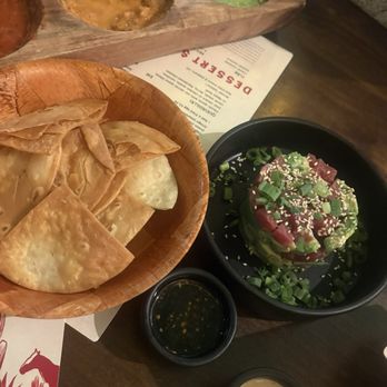 Bien Y Tu - Tuna with wonton chips. - Mexican Near Me - Castle Rock, Colorado Bien Y Tu - Tuna with wonton chips. - Mexican Near Me - Castle Rock, Colorado