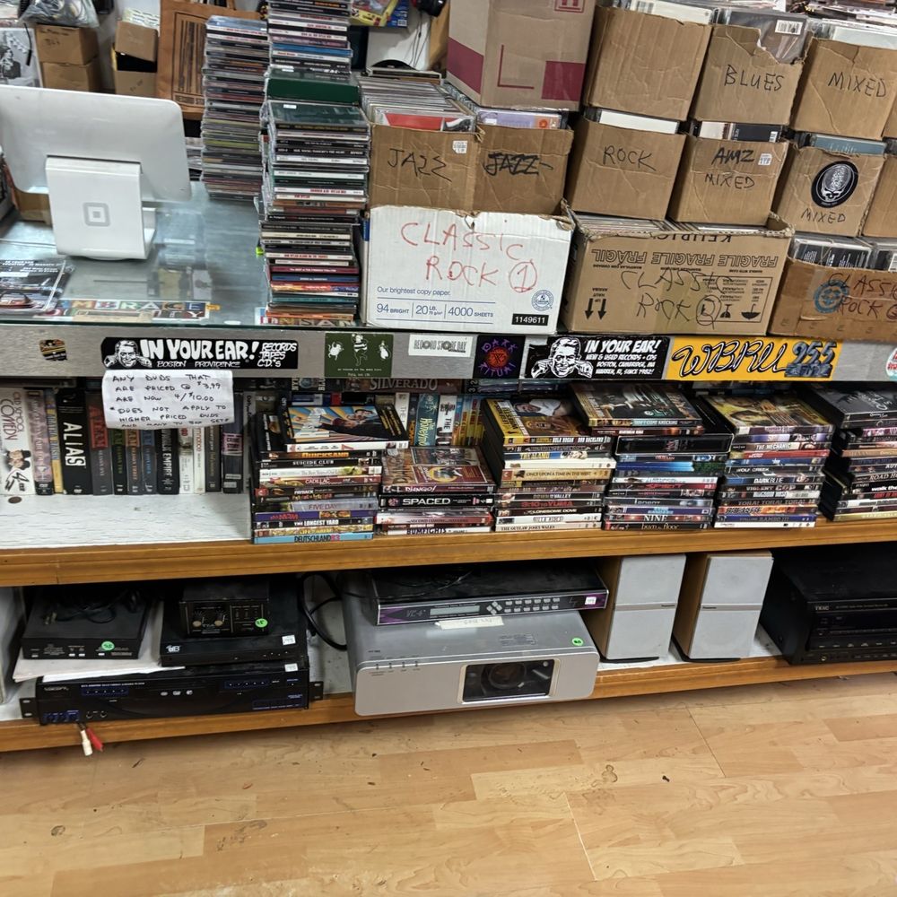 In Your Ear - Music & DVDs Near Me - Warren, Rhode Island